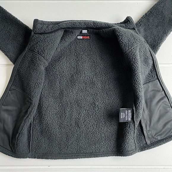 32 DEGREES Heat Boys' Sherpa Lined Fleece Jacket Size Small 7/8 - Picture 6 of 9